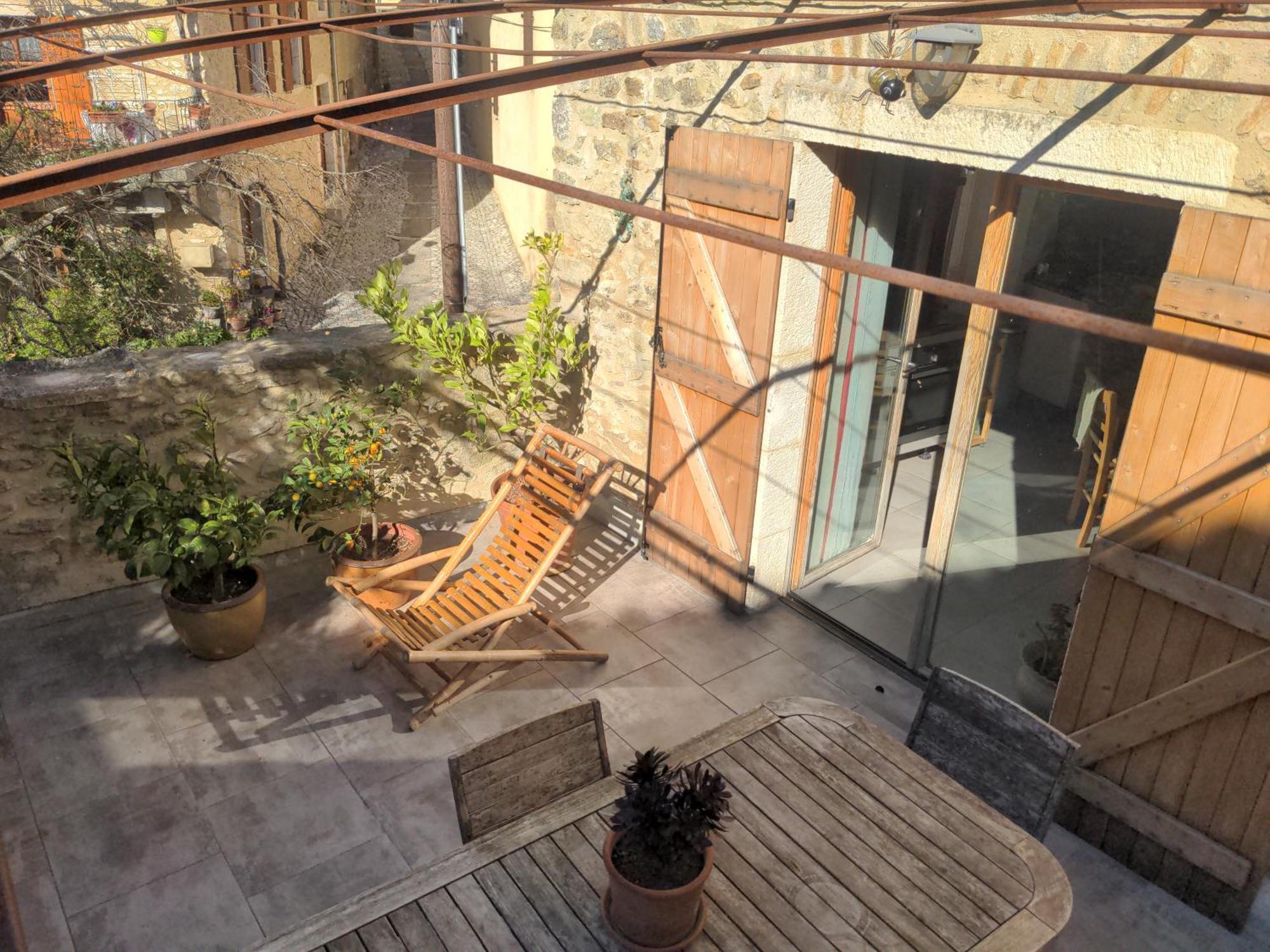 Gite Les Tilleuls Villa Saint-Montan Buitenkant foto