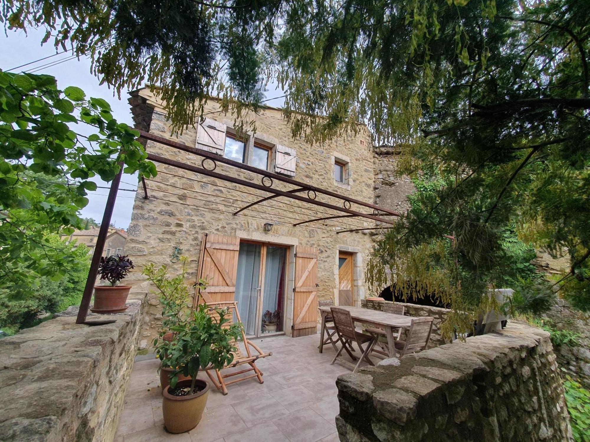 Gite Les Tilleuls Villa Saint-Montan Buitenkant foto